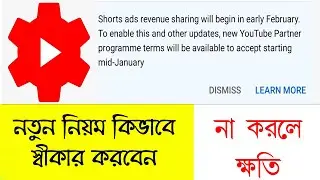 Accept new terms to stay in the YouTube Partner Program and start earning Shorts ads revenue