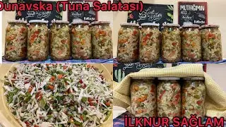 DUNAVSKA(TUNA SALATASI)Kaşık Kaşık Yemelere Doyamayacaksınız/Bulgaristan Mutfağından Dunavska 💯