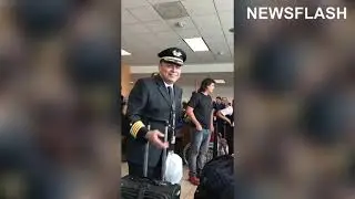 Passengers Applaud Pilot For Emergency Landing