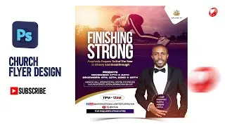 How To Design Outstanding Church Flyer Using #Photoshop