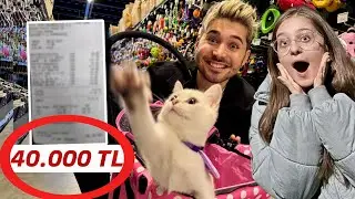 KEDİMİZİN DOKUNDUĞU HERŞEYİ SATIN ALDIK (40.000 TL)