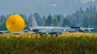 2024 Abbotsford Airshow Arrivals | Military Plane Spotting
