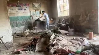 Poor boy renovates dilapidated house and yard from ten years ago to surprise his grandpa