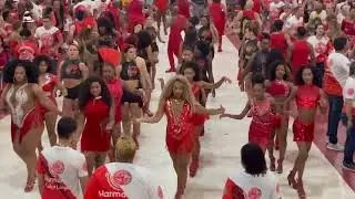 Visiting Salgueiro Samba School Practice in Rio de Janeiro - pt 2 Carnaval 2025