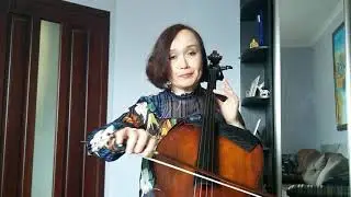 Как играть флажолеты на виолончели?