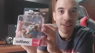 Amiibo Daruk. Unboxing e demonstração no Nintendo Switch.