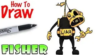 How to Draw Fisher | Bendy and the Ink Machine