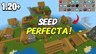 La Mejor Semilla Survival para Minecraft 1.20 (Bedrock/Pe) 🌱