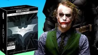 Dark Knight 4k Trilogy Boxset Vs BluRay Version  Review