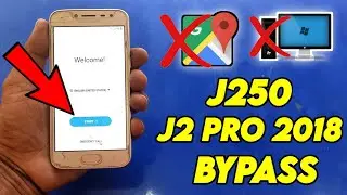 Samsung J2 Pro 2018 (SM-J250F/DS) FRP Unlock or Google Account Bypass || Easy Trick Without PC