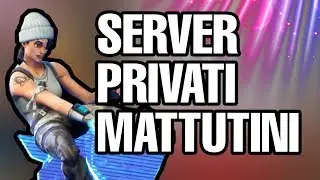 LIVE MATTUTINA - SERVER PRIVATI + PROVINI PER IL TEAM *Fortnite*