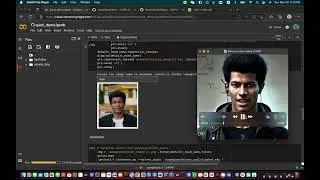 Sadtalker: Image + audio to video AI model demo.
