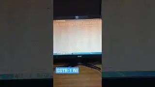 How to fill GSTR-1 in portal  GSTR-1 sales details kaise fill karte hai GST portal p #gst #accoutant