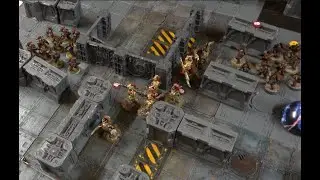 Adeptus Custodes vs Word Bearers and Daemons Zone Mortalis Battle Report Horus Heresy 2.0 2023