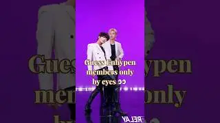 guess only by eye enhypen 😎💫👀challenge #enhypen #music #kpop #biteme #shorts #fyp #tranding #youtube