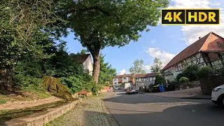 Summer Walking Tour in a Beautiful German Suburb | 4K 60fps - Charming Suburb Germany