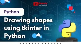 Drawing Shapes using tkinter in Python