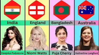 Most Beautiful Women From Different Countries