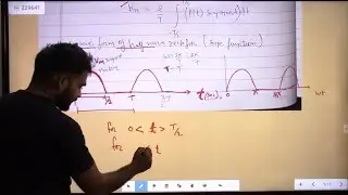 Filter Circuits || Fourier Analysis Of Halfwave   Rectifier Output Sine Function