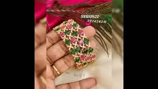 latest trending party wear bangles😍#goldjewellery #bangles