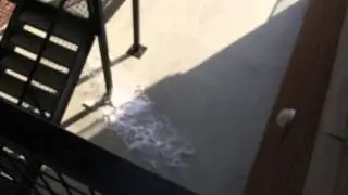 Watch for falling ice.