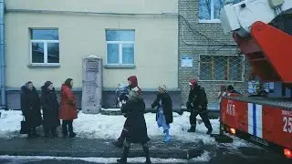Пожар в Минске. Ул. Долгобродская 3