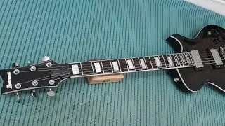 Ibanez ART 120. Шлифовка ладов, перепайка темброблока, настройка.
