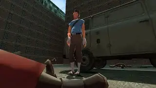 Tf2 scout commits vehicular manslaughter