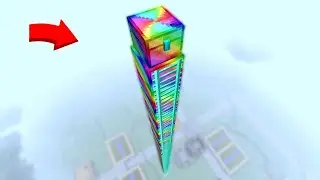 ЭТО САМАЯ ВЫСОКАЯ РАДУЖНАЯ ЛЕСТНИЦА В МАЙНКРАФТЕ 99% ТРОЛЛИНГ ЛОВУШКА MINECRAFT ВАКСАЙДИ