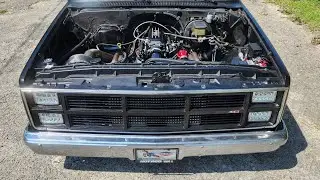 1984 GMC Sierra Square Body Turbo LS Build Walk Around