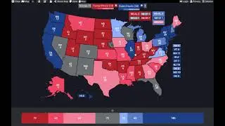 My US 2020 Presidential Election Prediction As Of August 17th (The 1st Day Of The DNC)