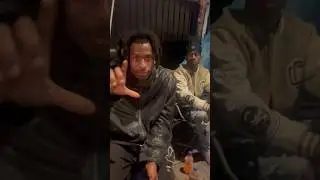 On Skid Row in Downtown Los Angeles ran into some Grape St. Crip members￼