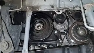 Замена демпферного шкива коленвала Renault R9M 1 6 dCi.