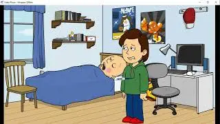 Classic Caillou fakes being sick/Grounded
