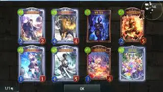 Shadowverse 8 of 8 animated booster