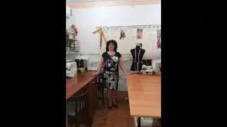 Построение ширины горловины спинки(Ростка)КУРСЫ КРОЙКИ И ШИТЬЯ ОТ НАДЕЖДЫ ВЯЧЕСЛАВОВНЫ.