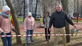 Субботник 15.04.2023 Борисовские пруды 34/1