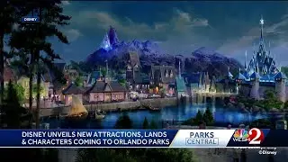 Disney announces new attractions, shows coming to parks