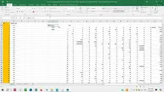 How to exchange daily rows and monthly columns data in Excel