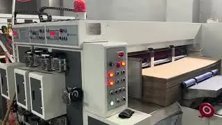 Линия производства гофрокоробов ASTRA-6018 с автоматическим листоукладчиком (мини-лайн гофротары)
