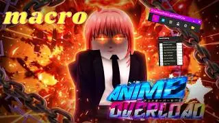 Anime Overload Makima Macro Free + Paid Versions!