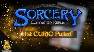 Sorcery Contested Realm: First CURIO Card of the REALM!