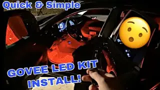 EASIEST LED Kit I’ve installed yet!! (Govee Dreamcolor) (Reversed!)