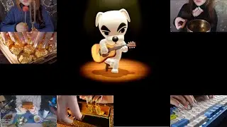 ASMR K.K. House🐶 (Animal Crossing Song Cover Made with all ASMR Sounds, Retro Game Music St.)
