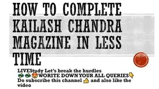 How to complete kailash chandra magazines in less time #shorthand #stenographer #sscstenographer2020