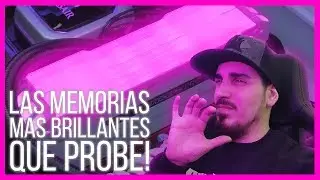 THE RAM MEMORIES THAT BLIND YOU 😲😲 CORSAIR VENGEANCE RGB PRO ANALYSIS IN SPANISH