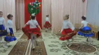 танец на празднике  в детском саду "Казаки в Берлине"
