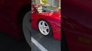 Ferrari 348TS with white wheels