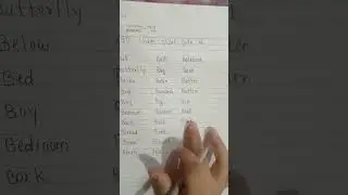 50 words start with B#english for kids#Letter B se start hobe wale words#trending shorts#subscribe