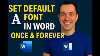 How to Set Default Font & Styles in Microsoft Word | Save Time Every Day